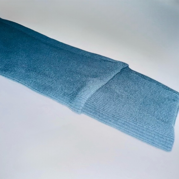 ZARA Kids Leggings / Pj Bottoms - Size 9 - Turquoise - Picture 3 of 4